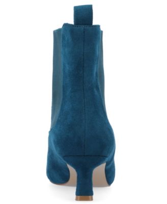 Women's Tenlee Pointed Toe Kitten Heel Dress Booties