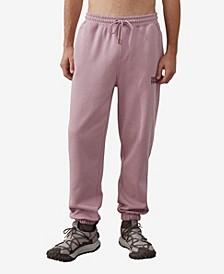 Men's Active Graphic Loose Fit Track Pant