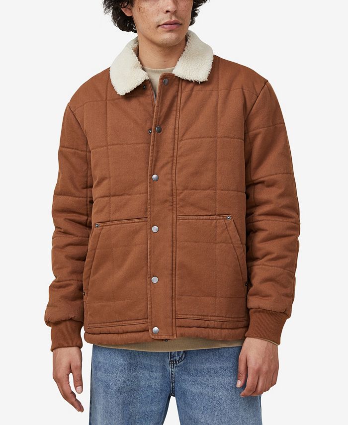 COTTON ON Men's Work Wear Bomber Jacket Macy's