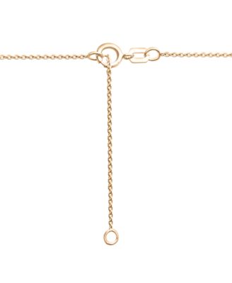 Diamond Pav&eacute; & Polished Butterfly Layered Pendant Necklace (1/6 ct. t.w.) in 10k Gold, 17" + 1" extender, Created for Macy's