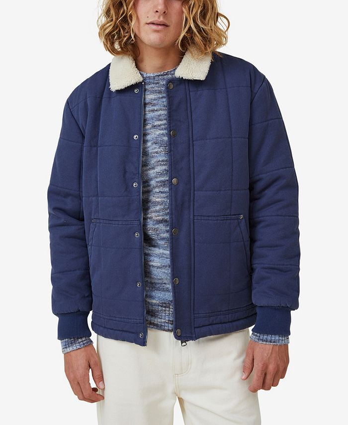 COTTON ON Men's Work Wear Bomber Jacket & Reviews Coats & Jackets
