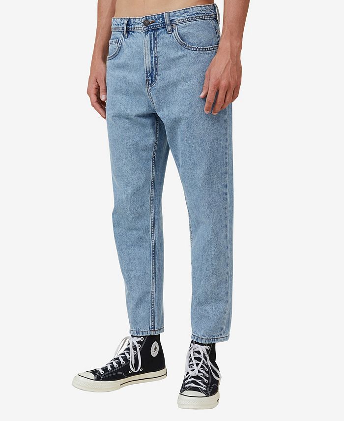 COTTON ON Men's Crop Tapered Jeans & Reviews Jeans Men Macy's