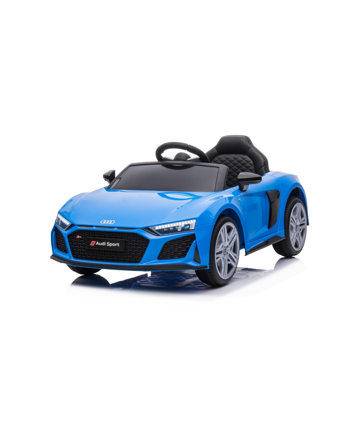 Kool Karz Playground Kids' 12v Audi Spyder R8 Upgrade Toy Car In Blue
