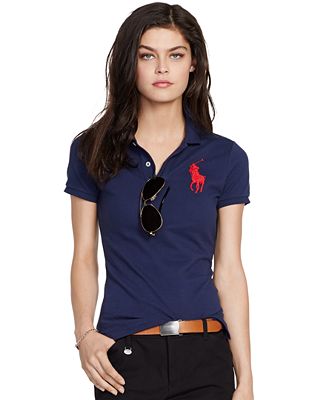 Polo Ralph Lauren Julie Slim Polo Shirt - Farfetch