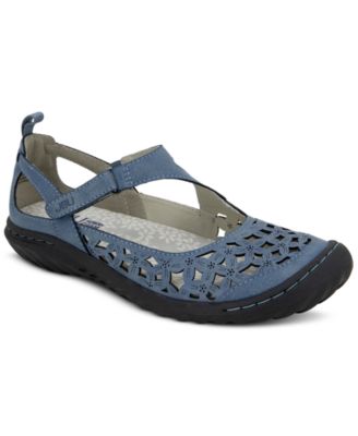 JBU - Women's Bellerose Asymmetrical-Strap Cutout Flats