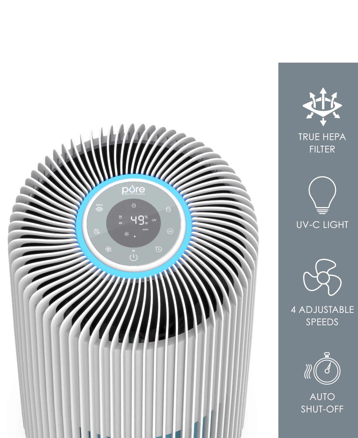 Pure Enrichment Smart 5-in-1 True Hepa Air Purifier
