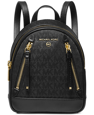 Michael Kors Signature Brooklyn Extra Small Convertible Messenger Backpack & Reviews - Handbags & Accessories - Macy's