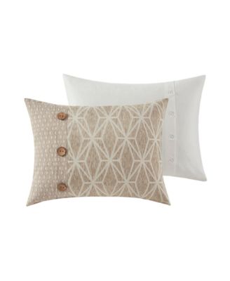 Grace Jacquard Geometric 10-Pc. Comforter Set, King