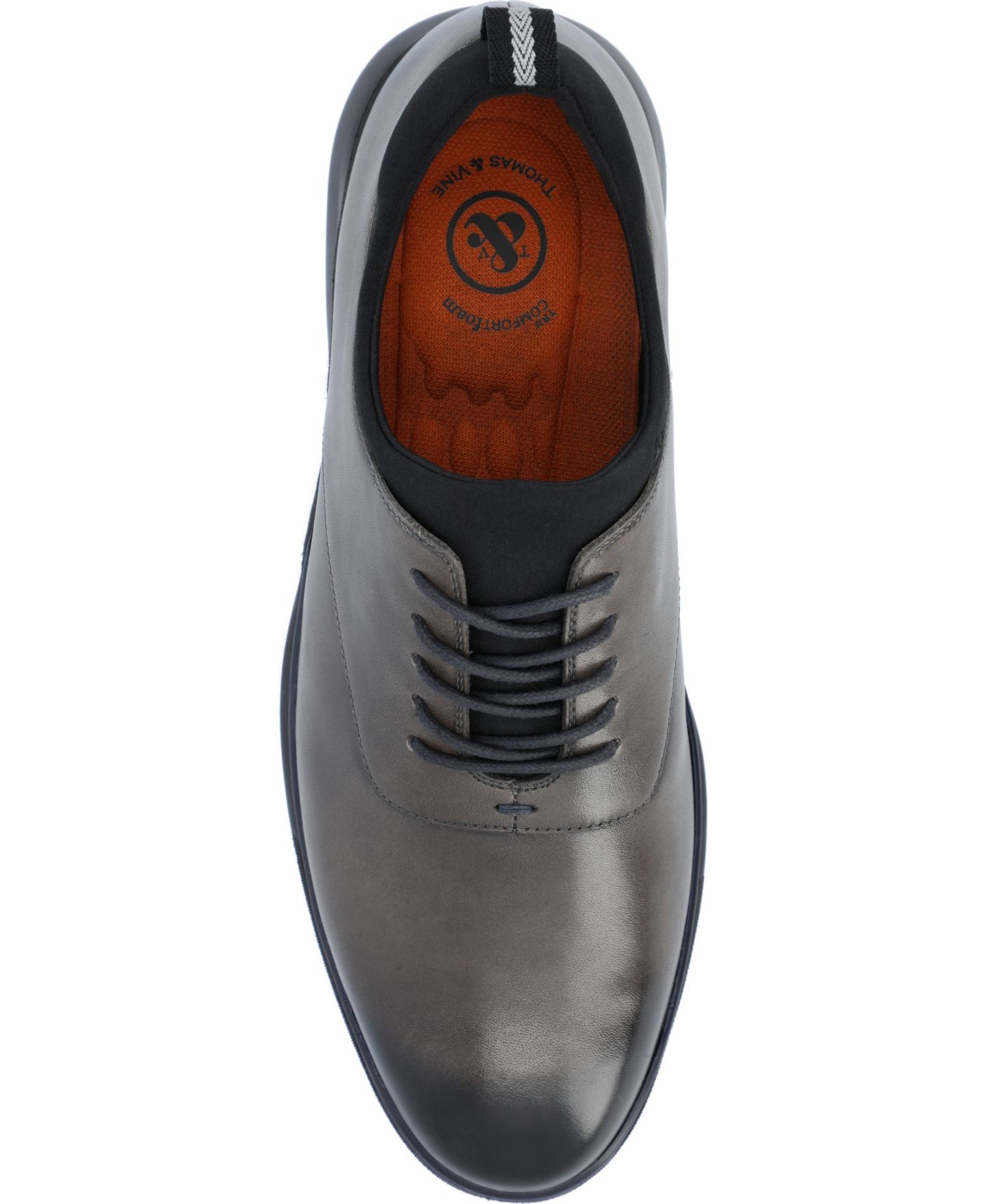 Обувь Thomas & Vine Men's Hyde Tru Comfort Foam Hybrid Dress Shoes, цвет: Угольный — фото 4