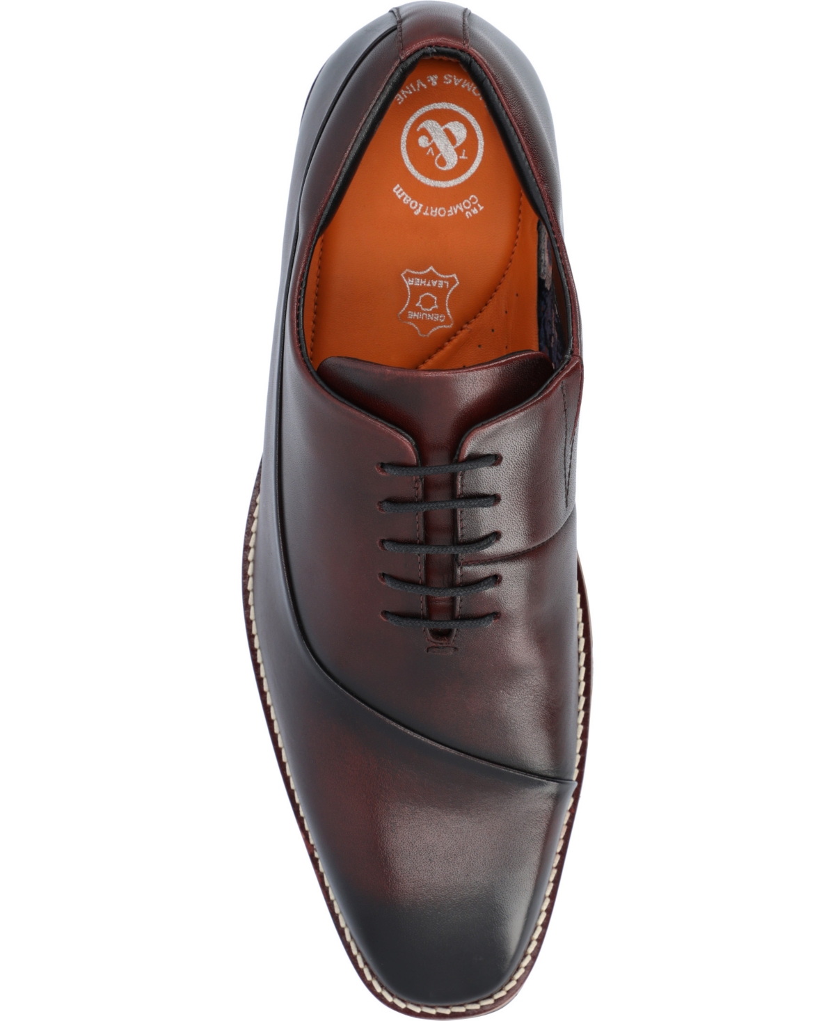 Thomas & Vine Men's Odin Tru Comfort Foam Oxford Dress Shoes