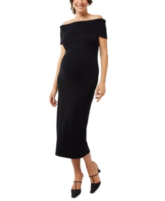 Pietro Brunelli - Cherie Off-The-Shoulder Bodycon Maternity Dress