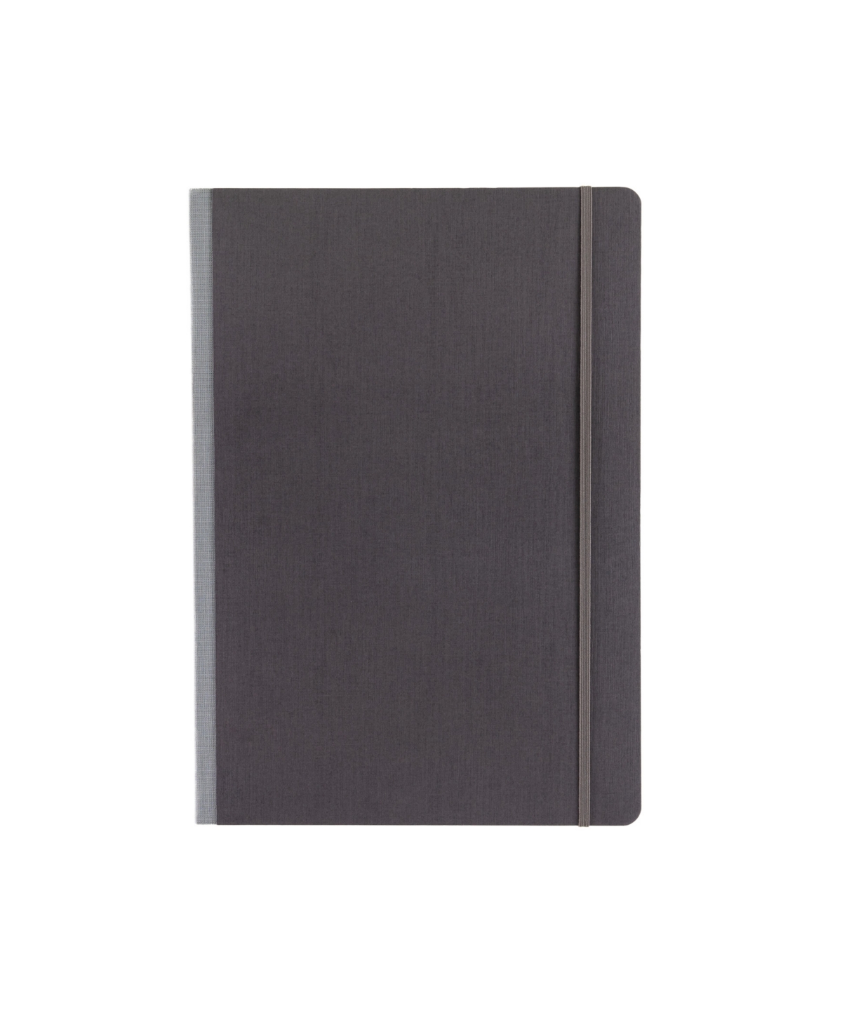 Ecoqua Plus Fabric Bound Dotted A4 Notebook, 8.3" x 11.7" - Gray
