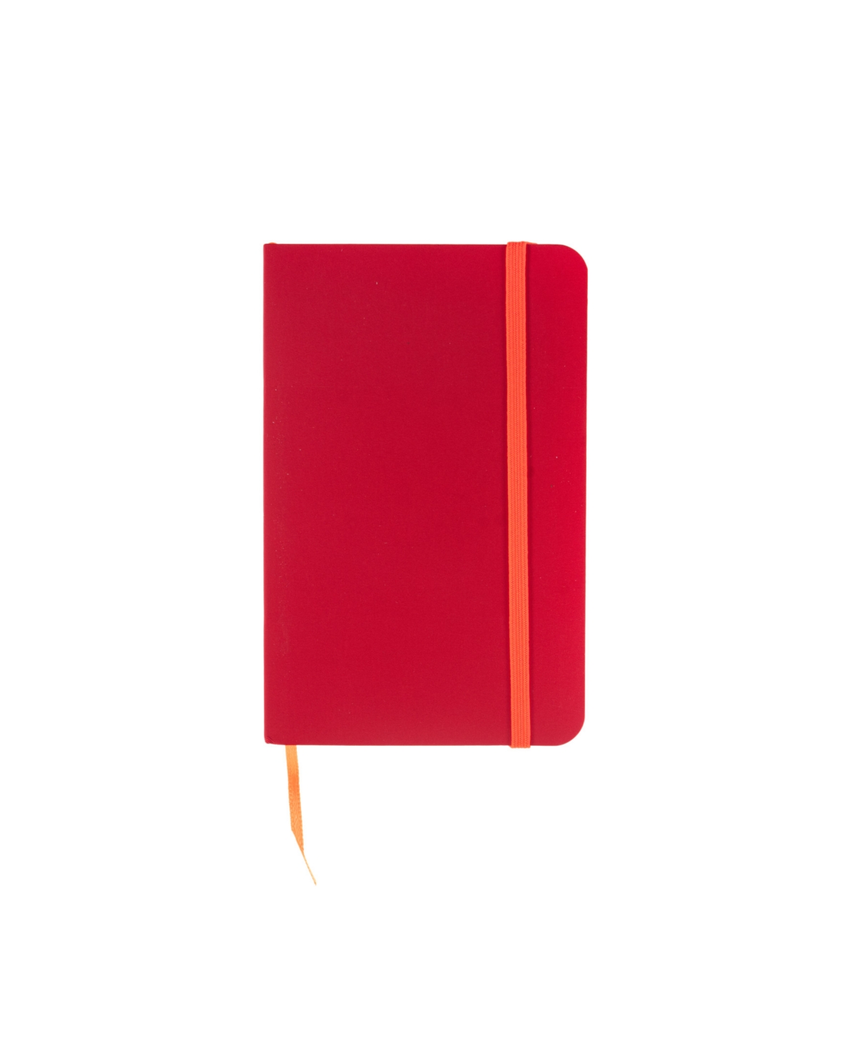Ispira Soft Cover Dotted Notebook, 3.5" x 5.5" - Red