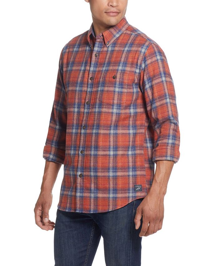Weatherproof Vintage Men's Flannel Long Sleeves Shirt - Macy's