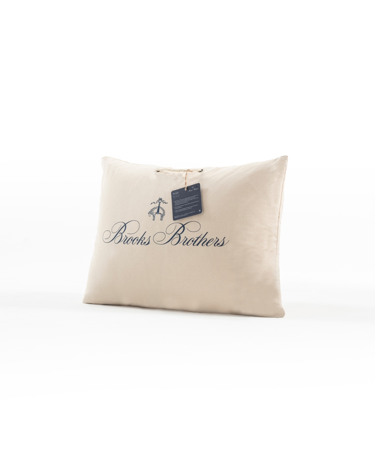 Brooks Brothers Cotton Wool Filled Pillow,