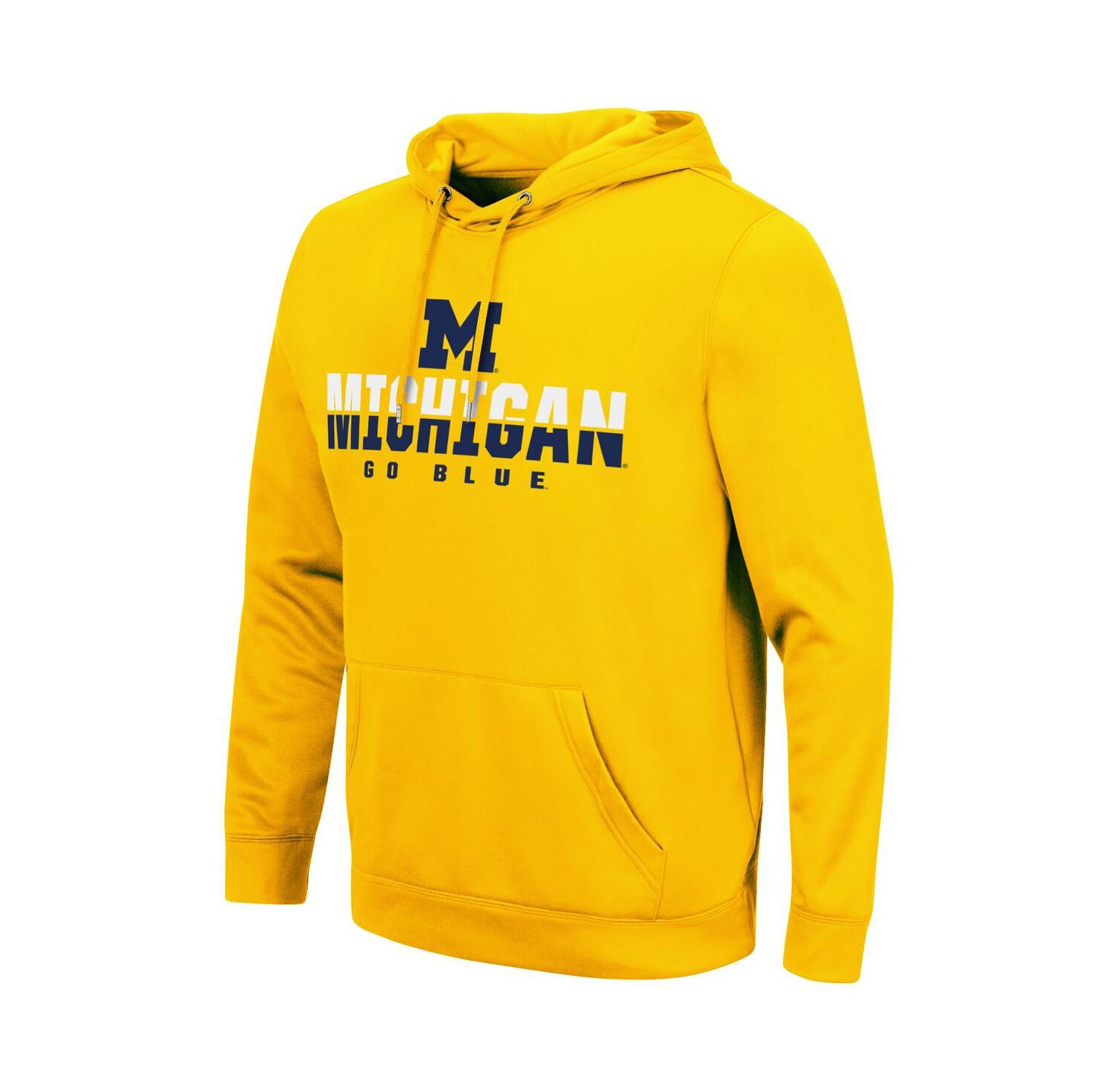 Men's Maize Michigan Wolverines Lantern Pullover Hoodie