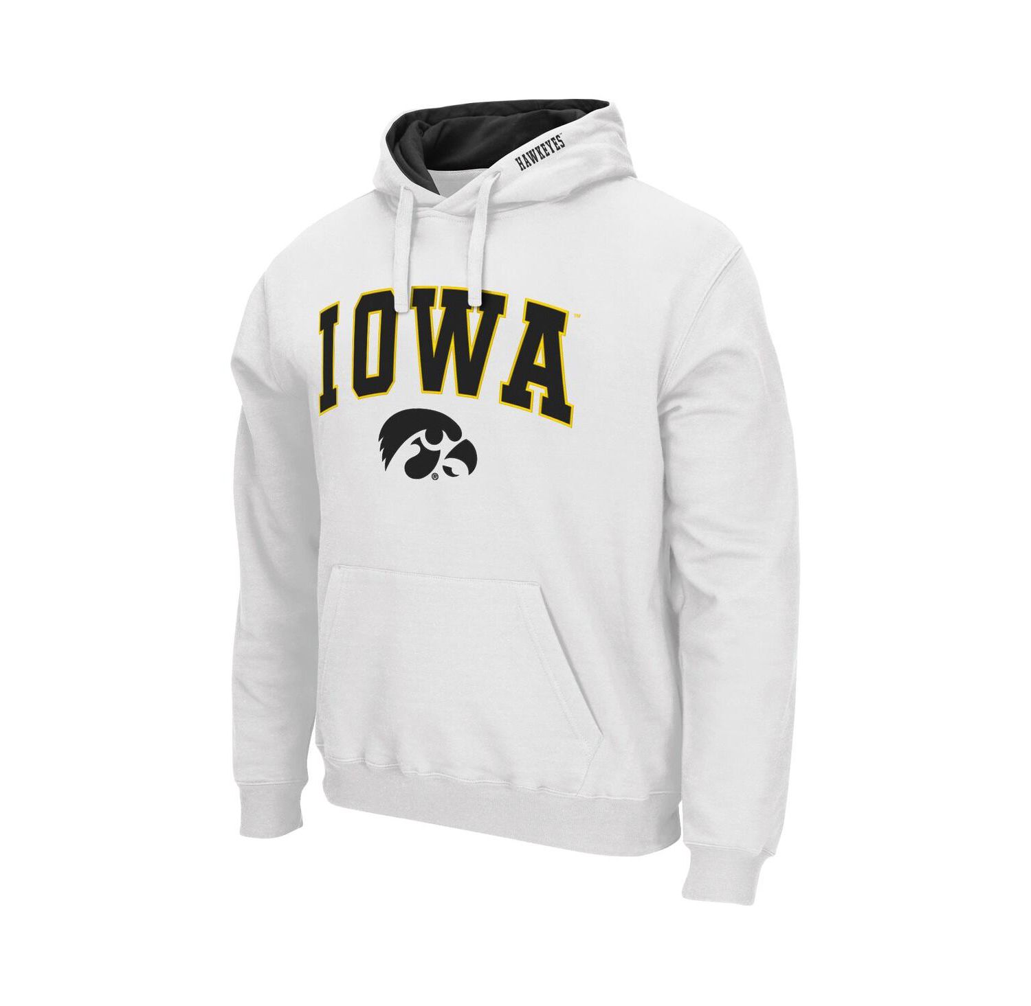 Men's Iowa Hawkeyes Arch & Logo 3.0 Pullover Hoodie