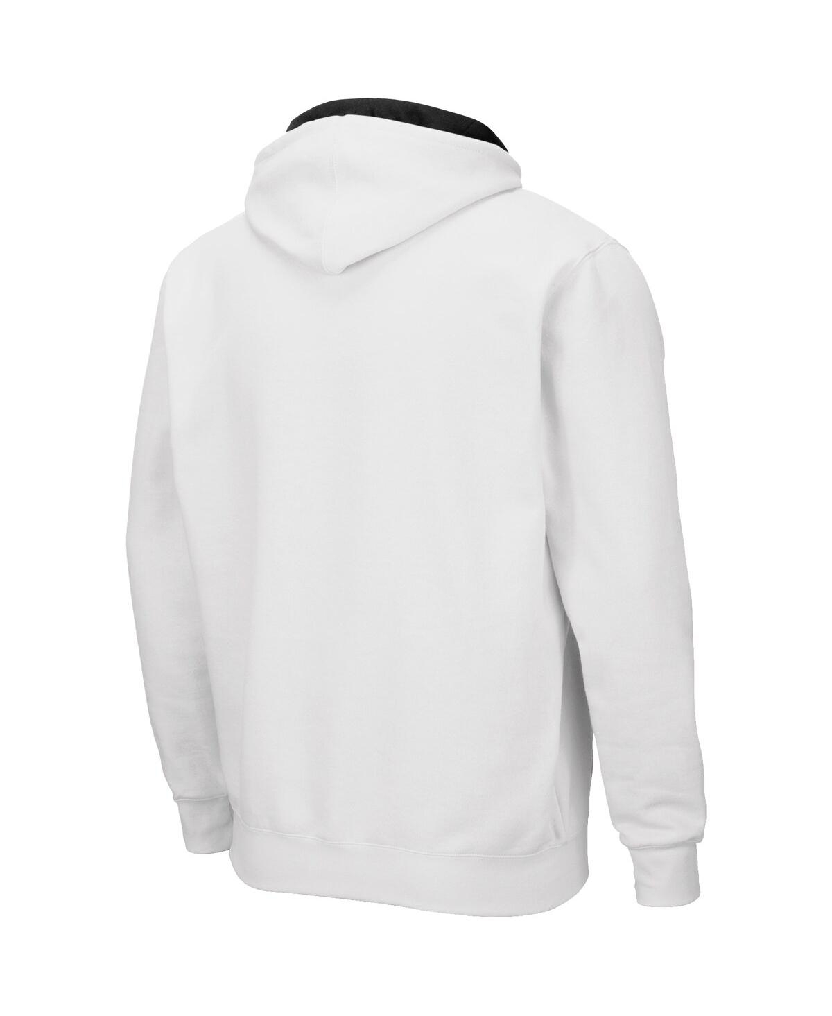 Colosseum Men's  White Colorado Buffaloes Arch And Logo 3.0 Full-zip Hoodie In White