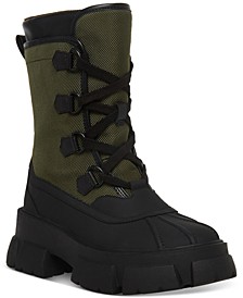 Women's Trench Lace-Up Rain Boots
