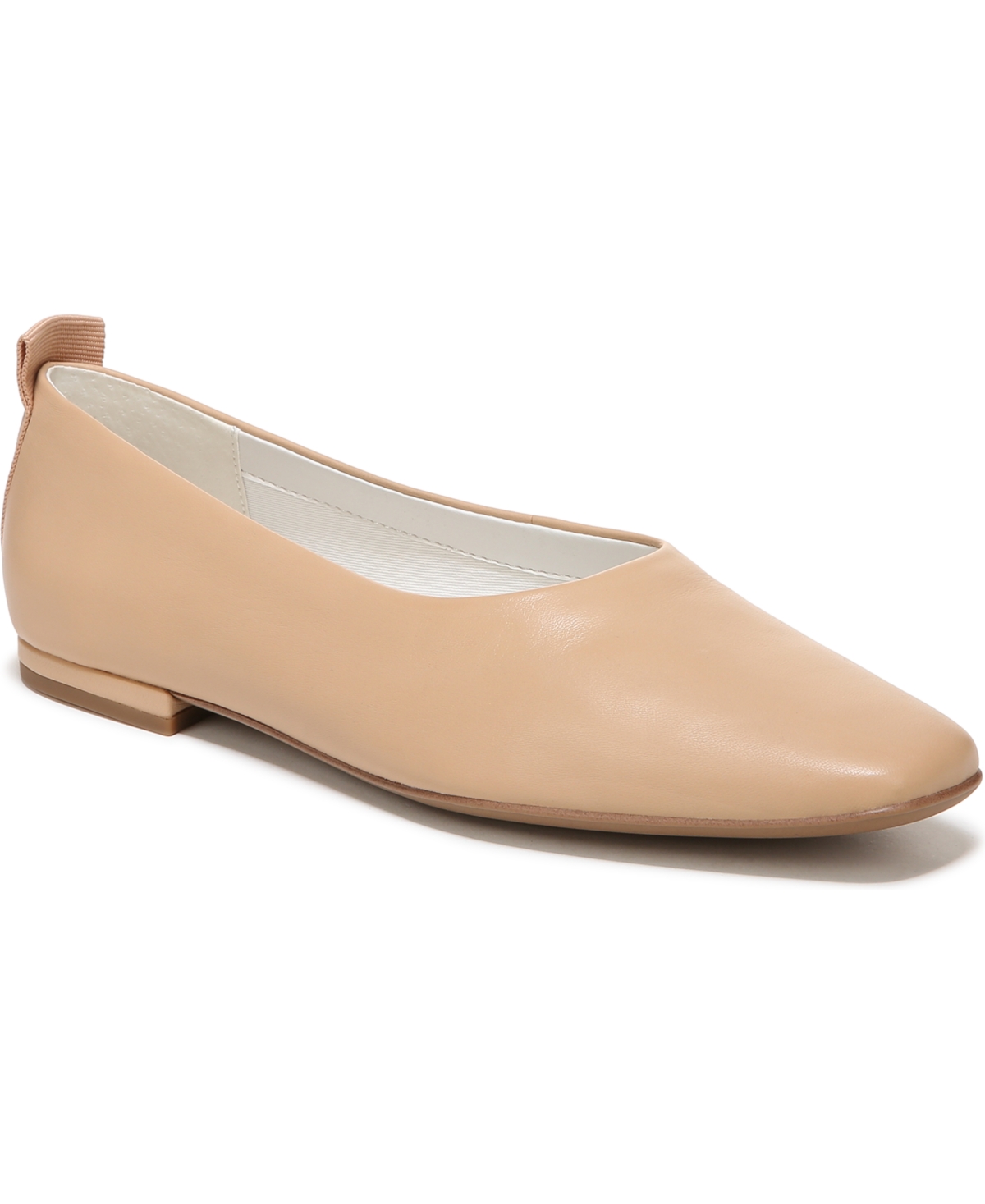 Shop Franco Sarto Vana Ballet Flats In Beige Leather