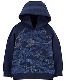 Toddler Boys Camo French Terry Pullover Hoodie