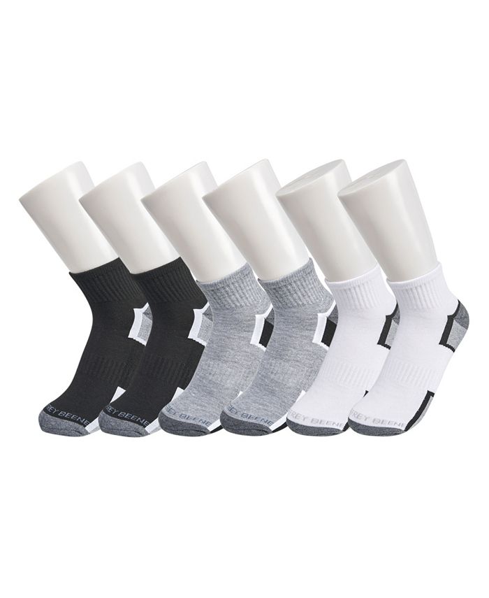 6 Paia Di Calzini Da Uomo In Bambù Con Bordo Morbido, Presa Soffice - Foto 8