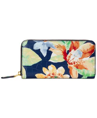 Lauren Ralph Lauren - Floral Leather Continental Wallet