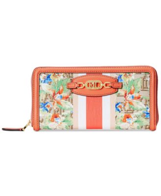 Lauren Ralph Lauren - Monogram Floral Jacquard Continental Wallet