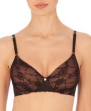 Jessica Simpson Women's Brushed Micro and Lace Underwire T-Shirt