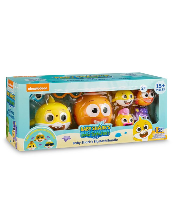 Baby Shark Swimmer, Sprinkler 4 Bath Squirts Set Macy's