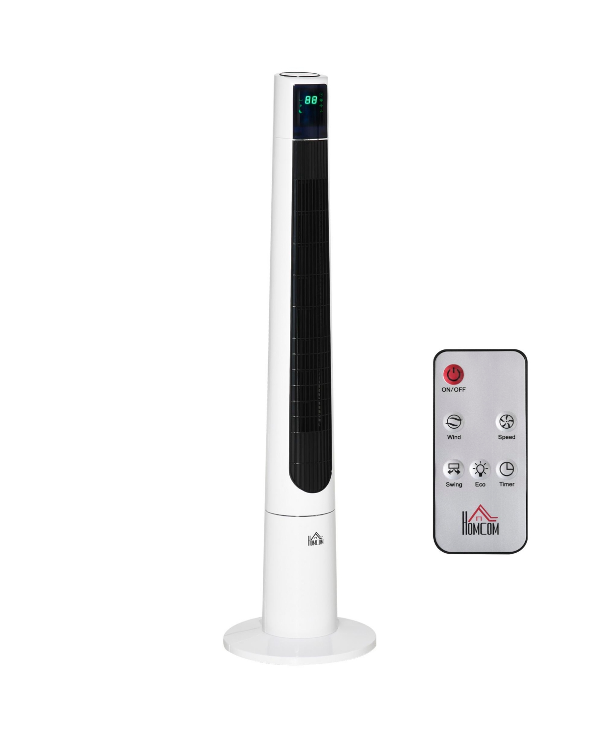 Freestanding Swivel 3-Mode Tower Cooling Fan