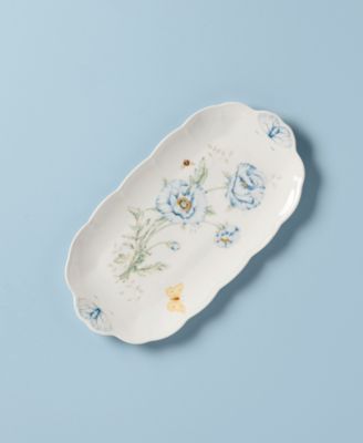 Butterfly Meadow Oblong Sandwich Tray, 14 3/4"
