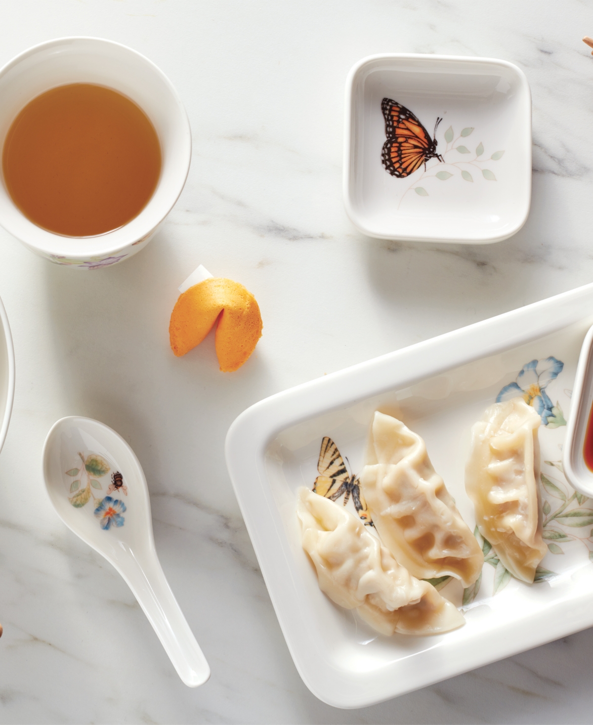 Lenox Butterfly Meadow Sushi for One Set