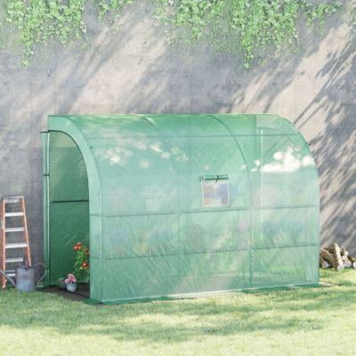 10' x 5' x 7' Plant house Garden Nursery with Windows,
