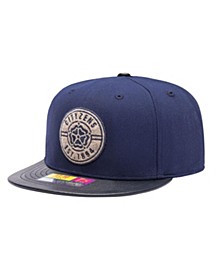 Men's Navy Manchester City Swatch Fitted Hat