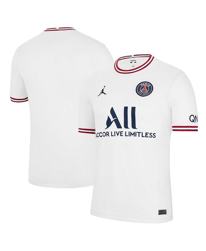 Jordan Men s Brand White Paris Saint Germain 2021 22 Fourth