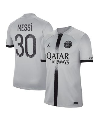 Men's Nike Lionel Messi Black Paris Saint-Germain 2022/23 Away Vapor Match Authentic Player Jersey Size: Small