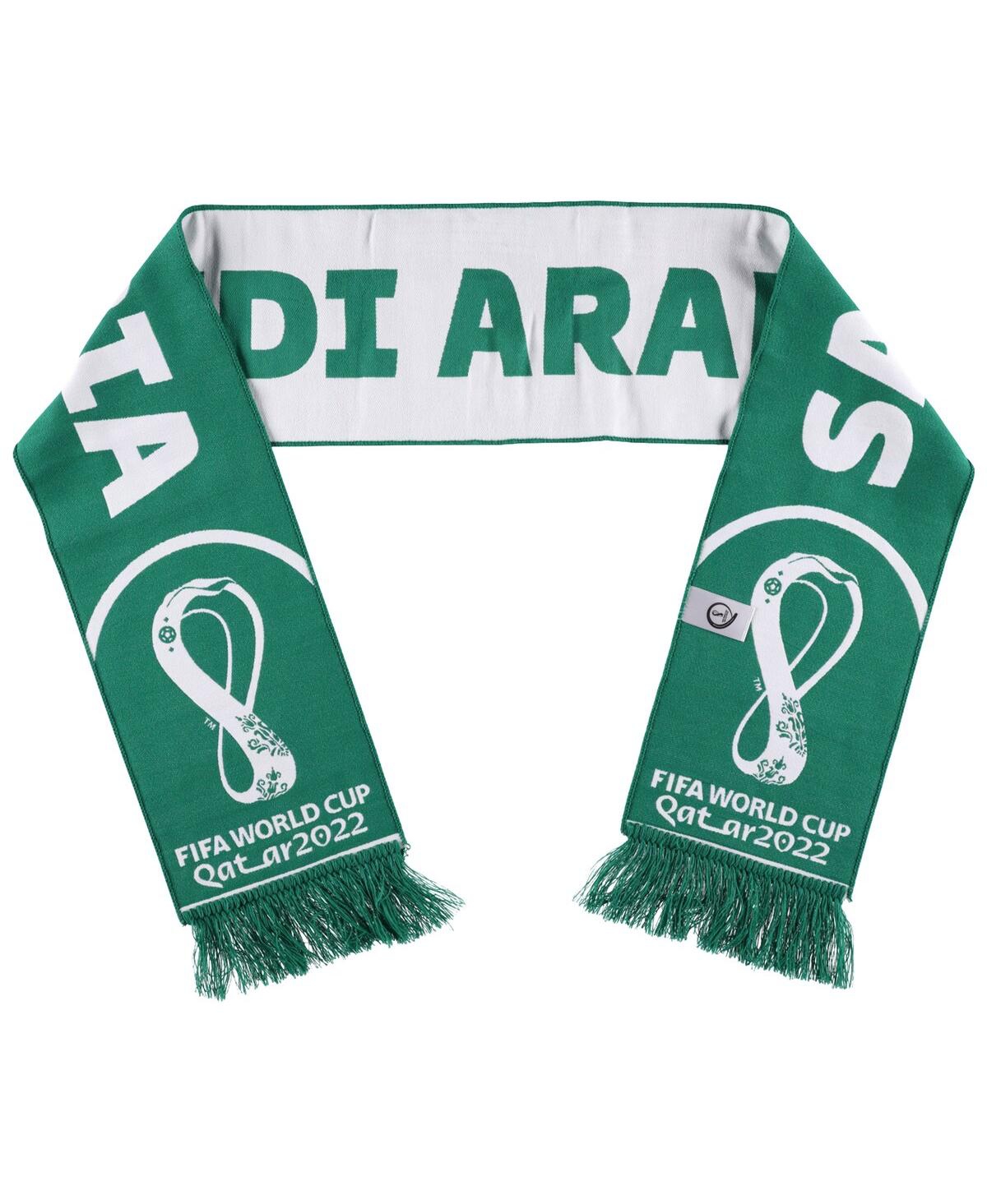 Ruffneck Scarves Men's And Women's Saudi Arabia National Team 2022 Fifa World Cup Qatar Scarf In Green,white