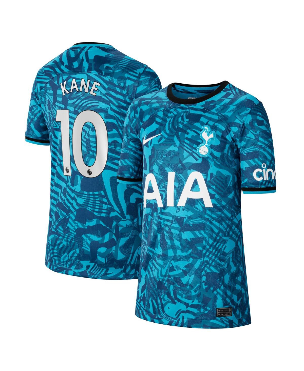 Youth Boys Nike Harry Kane Blue Tottenham Hotspur 2022/23 Third Replica Player Jersey