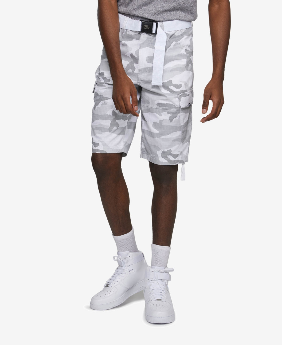 Men's Recon-Go Belted Cargo Shorts - White