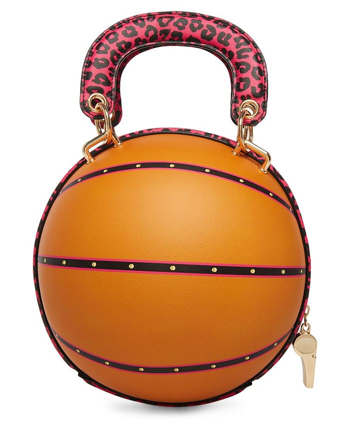 Betsey Johnson Women's Betsey Ball Crossbody Bag - Basketball Shape, Fun Purse