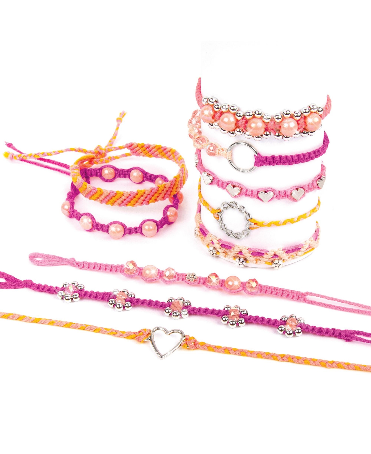 Make It Real Macrame Friendship Bracelets Do It Yourself Bracelet Kit