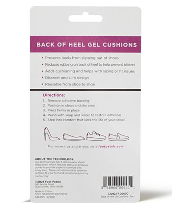 Foot Petals - Back of Heel Gel Cushions