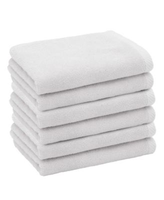 Ediree Turkish Cotton 6 Piece Fingertip Towels Set