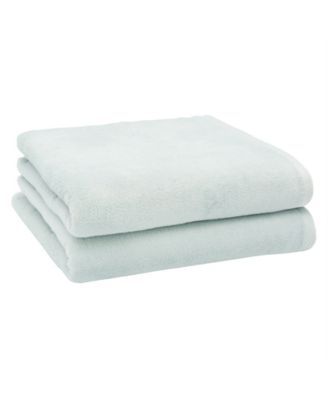 Ediree Turkish Cotton 2 Piece Bath Towel Set