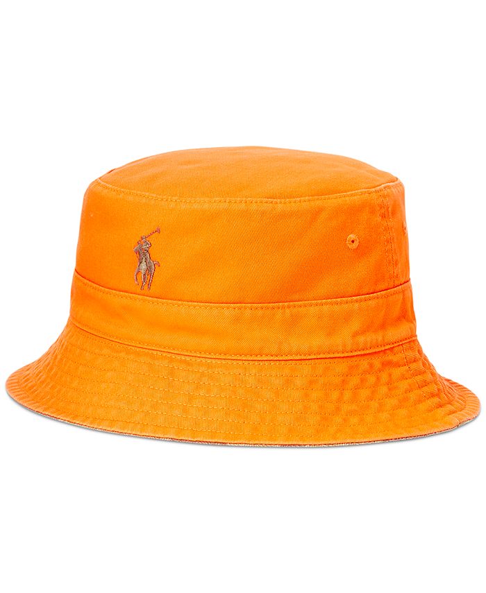 Polo Ralph Lauren Men's Reversible Camo Herringbone Bucket Hat ...