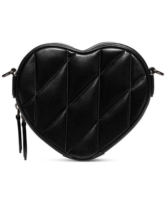 COACH Quilted Leather Heart Crossbody Macy's