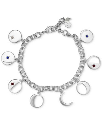 moon phase charm bracelet