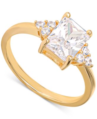 Giani Bernini - Cubic Zirconia Statement Ring in Gold-Plated Sterling Silver