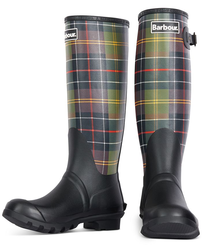 Barbour Women s Tartan Bede Rain Boots Macy s